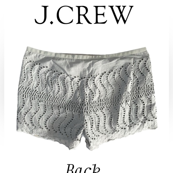 J Crew eyelet shorts - Picture 2 of 7
